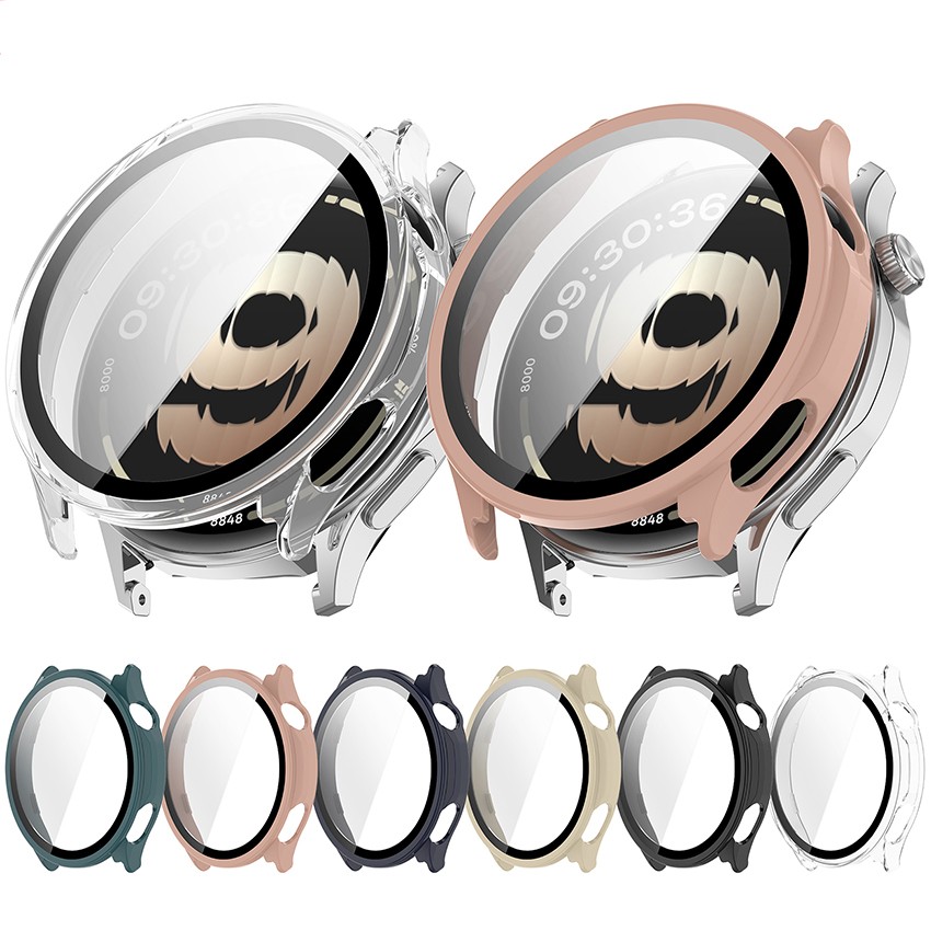 For OnePlus Watch Lite Watch Protective Case All-in-One Case Screen Protector
