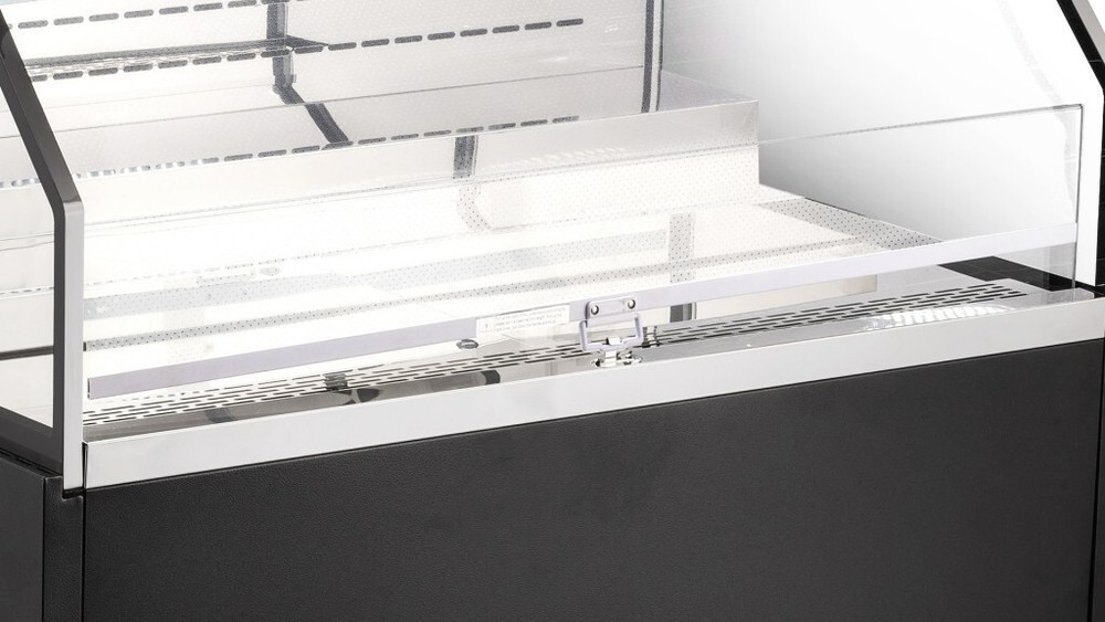 NSF Double Deck Open Display Refrigerated Showcase