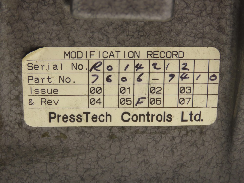 PressTech AGC Scanner Control Junction Box