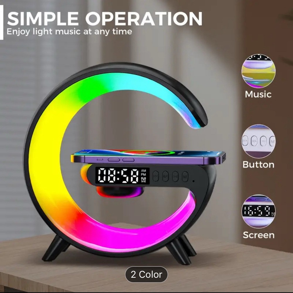 Wireless Speaker Wireless Charging Night Light Sound System