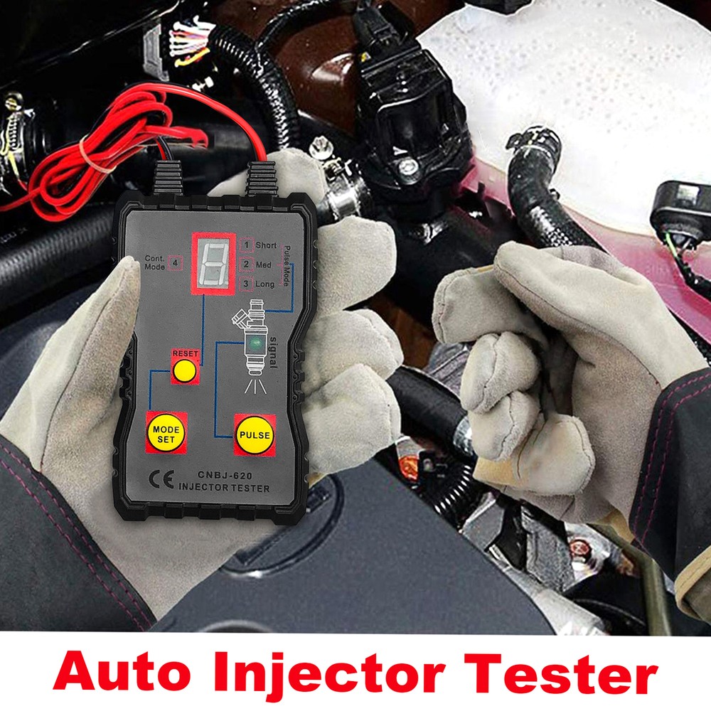 Fuel Tester 4 Pluse Modes Fuel Flush Cleaning Tool Kit V0O3