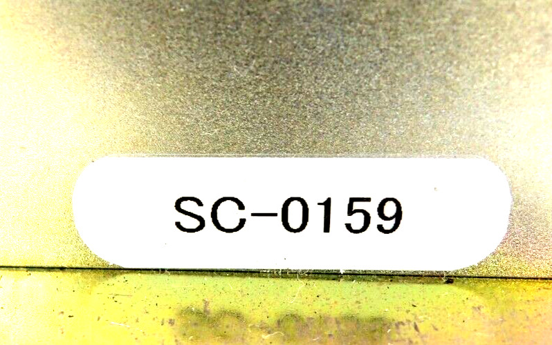 Tazmo SC-0159 Robot Control Unit Module Assembly E0R05-8540A Working