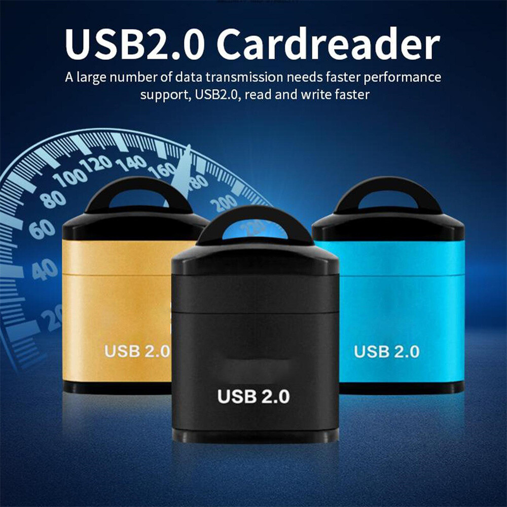 Memory Card Reader To USB 2.0 Adapter for Micro SD SDXC SDHC TF Memory Card