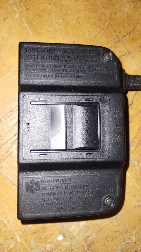 Nimtendo N64 OEM AC Adapter Excellent Condition