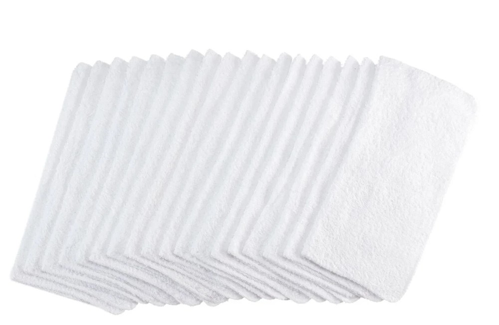 Washcloth Bundle White - Mainstays 18-Pack
