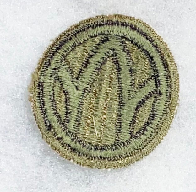 WWII OD Border Greenback 89th Division Patch