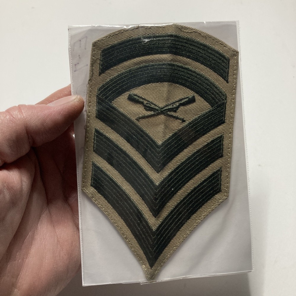 E-7 gunnery sergeant patch