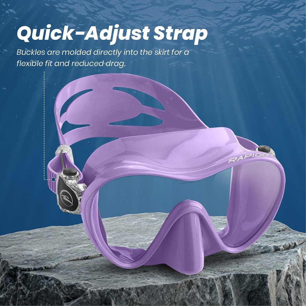 Rapido Active Frameless Single Lens - Pastel Lilac