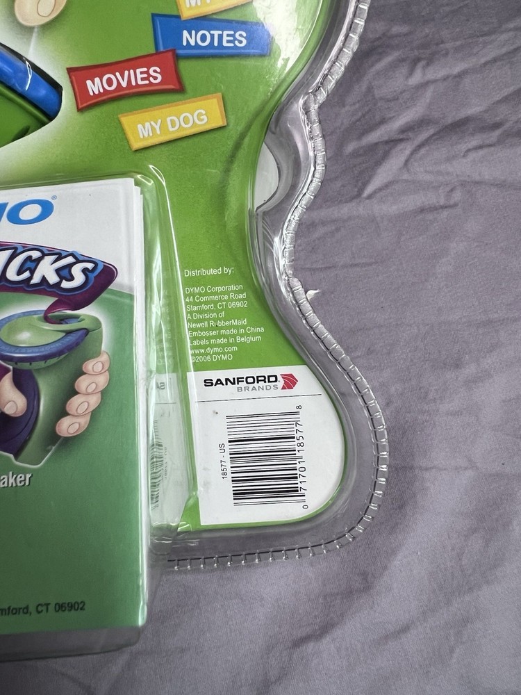 Dymo Cool Clicks Talking Label Maker New In Package 2006