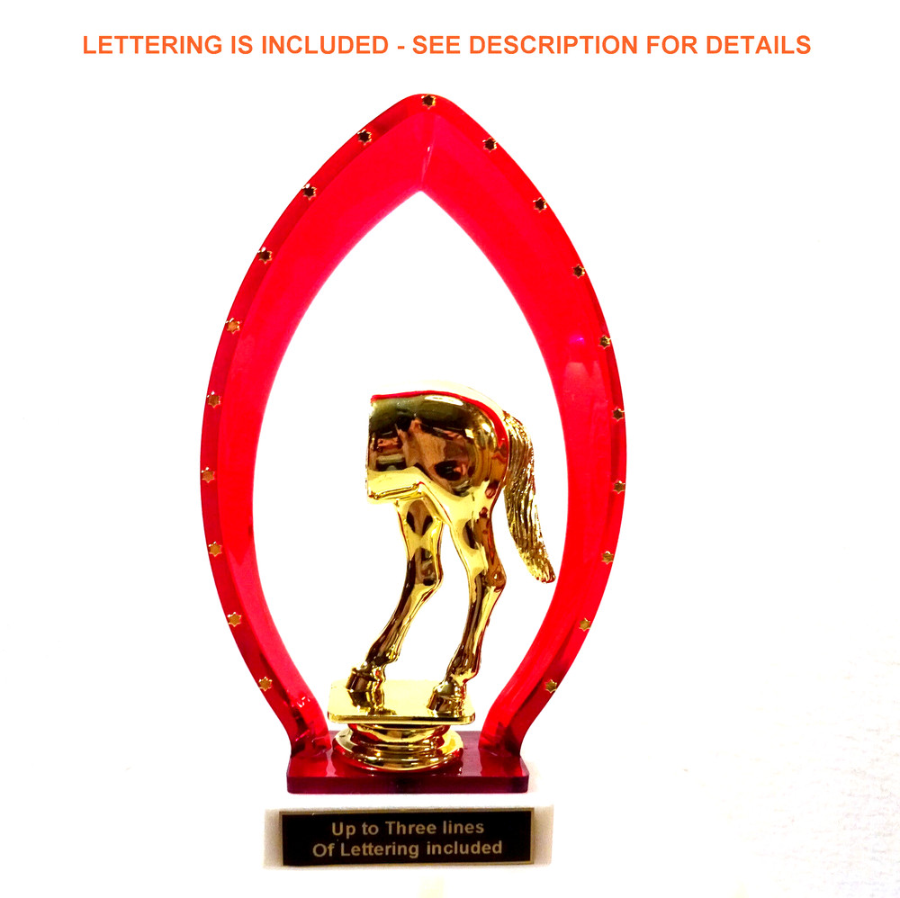HORSES REAR GAG TROPHY TAIL ENDER LAST PLACE