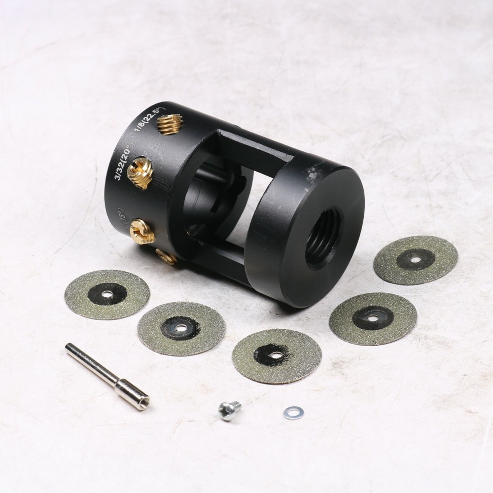 Multi-Angle Offsets Head Tool For TIG Welding Tungsten Grinder & Sharpener