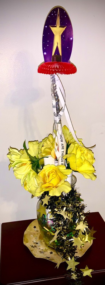 Handmade Centerpieces With A Musical Theme