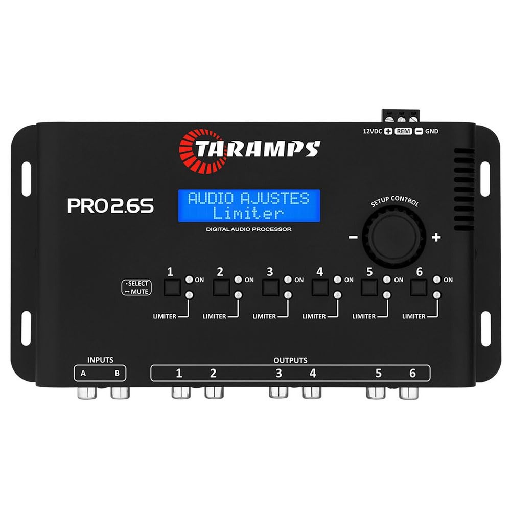 Taramp's Pro 2.6S Digital Signal Processor Equalizer 3-band Graphic BLACK