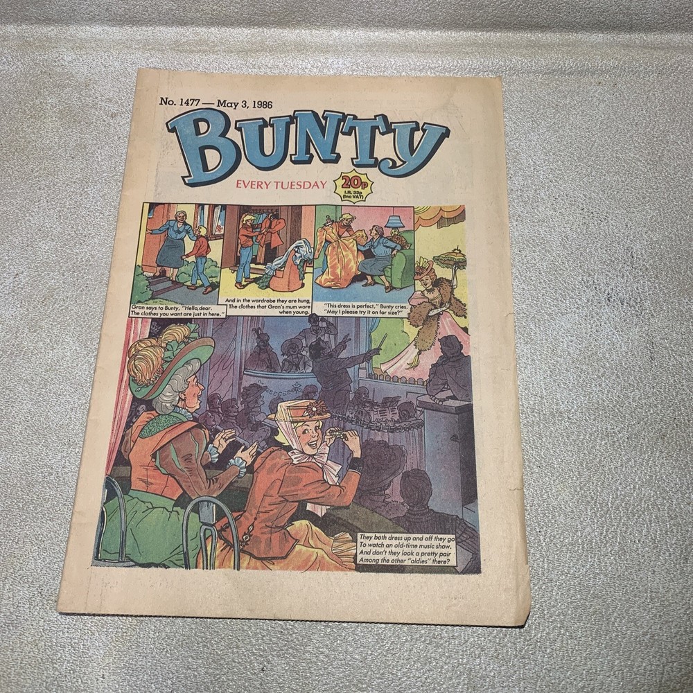 BUNTY #1477 3RD MAY 1986 D.C. THOMSON BRITISH WEEKLY _