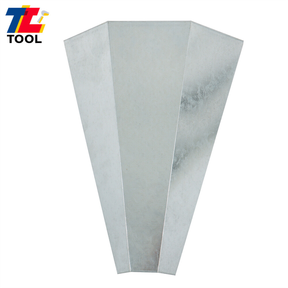 1 Pack 8 lbs Medium Size Chicken Cone Galvanized Steel Poultry Restraining Cone