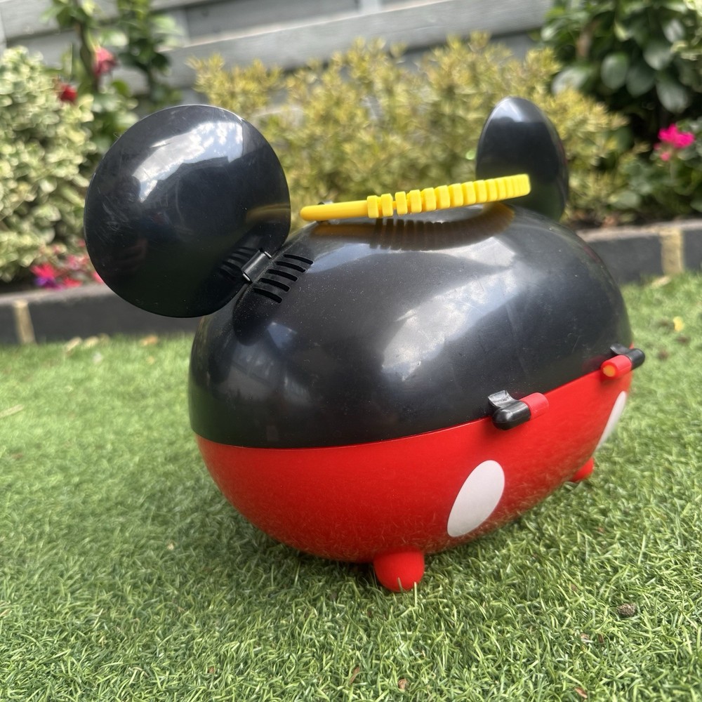 Disney Parks Mickey Mouse Plastic Popcorn Bucket Bag