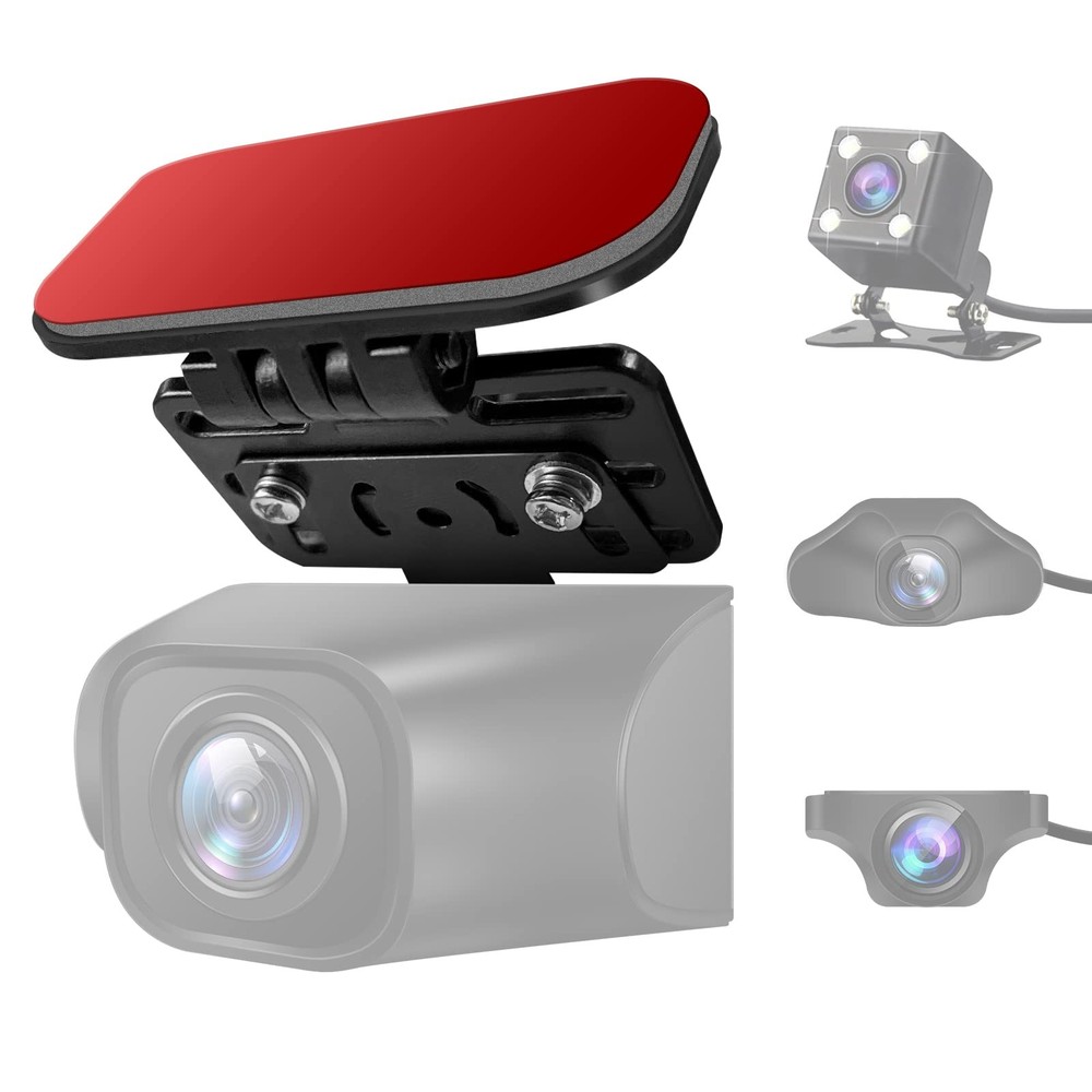 Rear Camera Holder Window Bracket for Most Back Dash Cam black