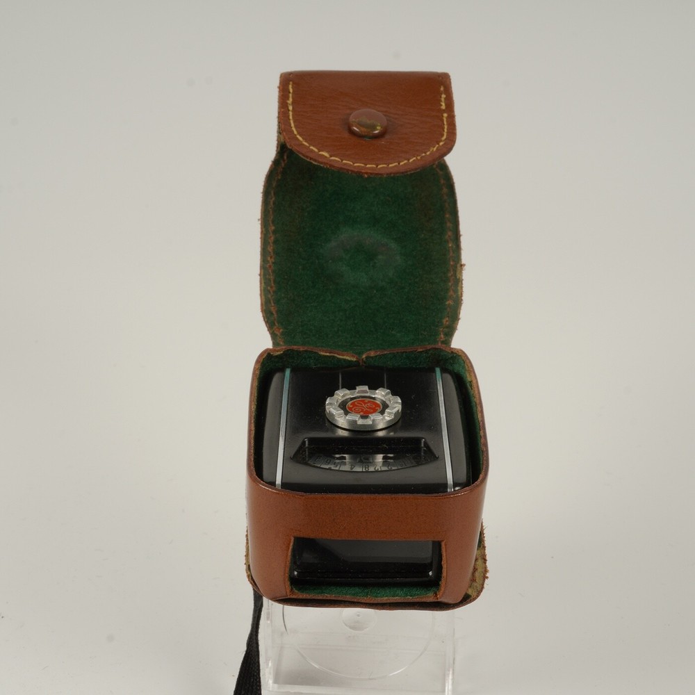 GE Mascot Exposure Meter with Leather Case