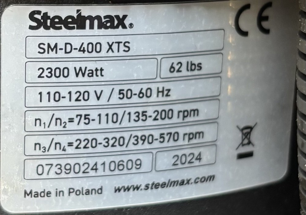 STEELMAX D-400 XTS SWIVEL BASE DRILLING MACHINE WITH ELECTROMAGNETIC BASE