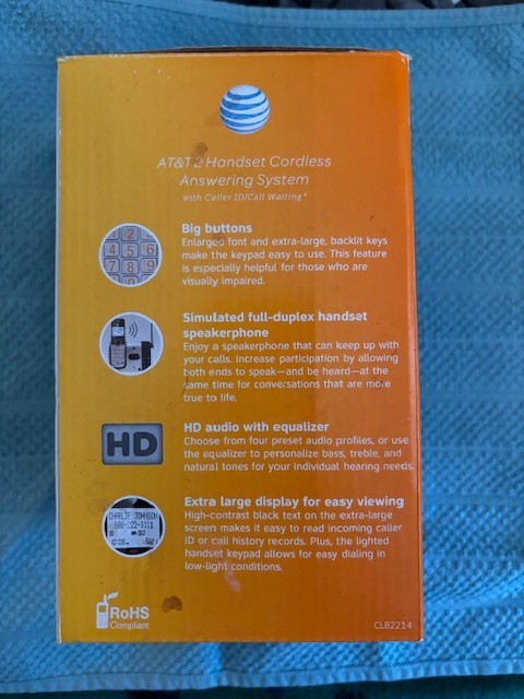 AT&T Handset Cordless Answering System