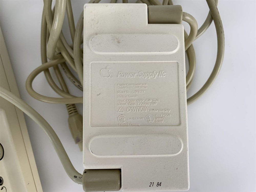 Apple II A2S4000 Computer w/ Power Supply and Disks
