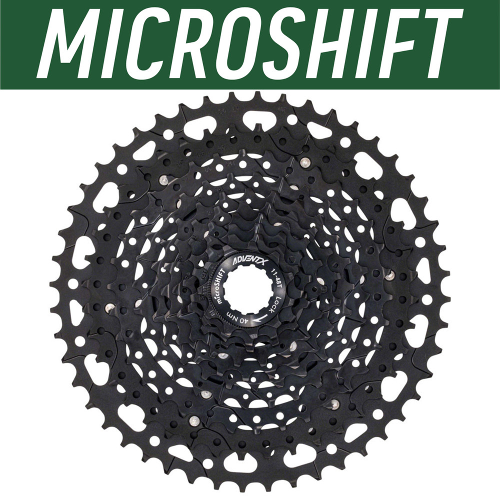 microSHIFT ADVENT X 10 Speed Cassette 11-48t HG Cassette