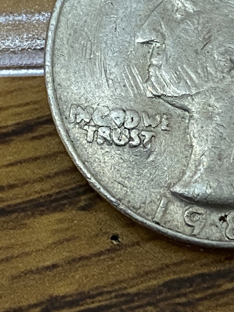 1980 quarter dollar P filled mint mark MULTI ERRORS