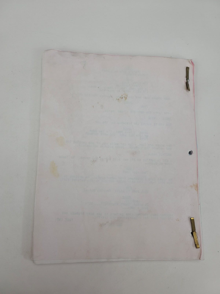 SWEET TEMPTATION / Joyce Eliason 1995 TV Movie Script, Beverly D'Angelo