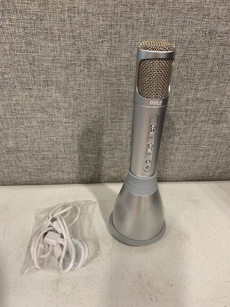 Pyle PKRK68MC Wireless Handheld Bluetooth Karaoke Microphone Player