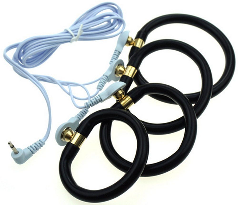 Shocking Electric Pulse Kit E-Stim Accessary Rings All Accessary