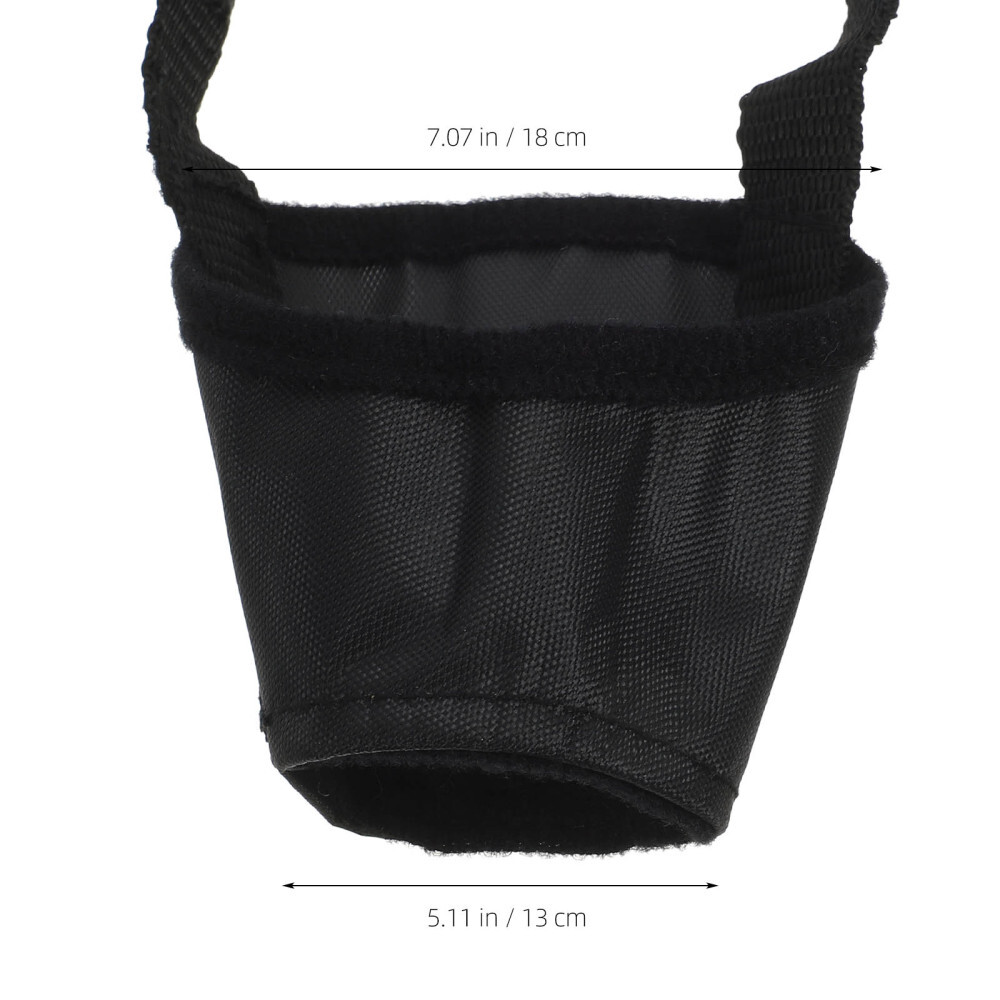 1x Puppy Muzzle Walking Puppy Muzzle Adjustable Muzzle Anti-Barking Doggy Muzzle