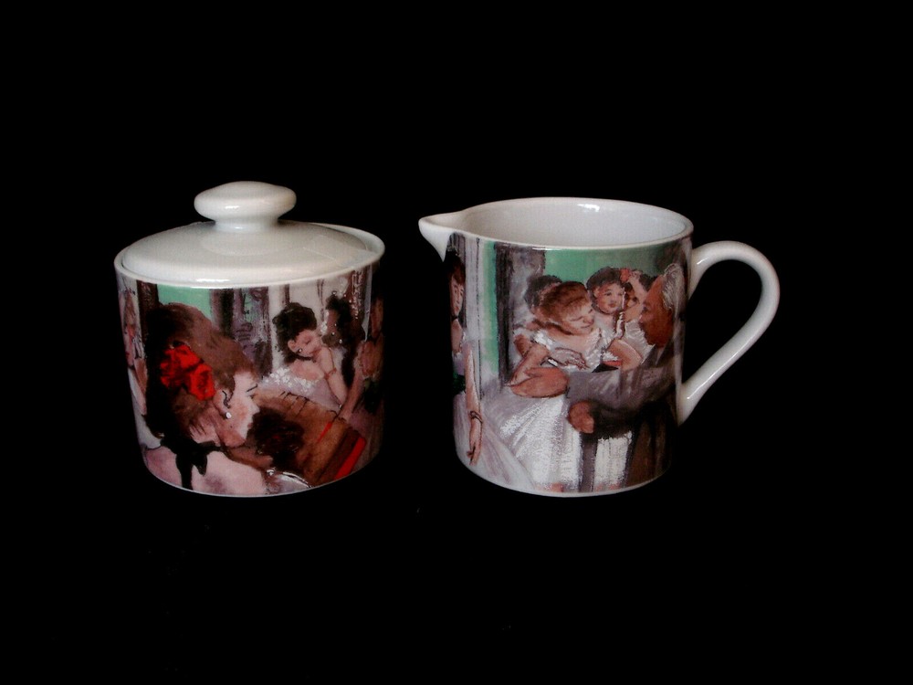 Degas by Sakura CREAMER & SUGAR BOWL