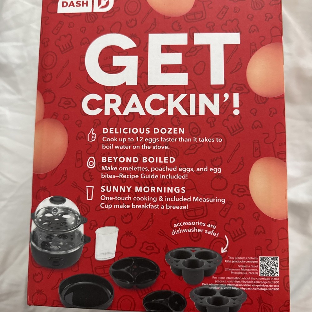 Dash Ultimate Deluxe Egg Cooker with Egg Bite Trays