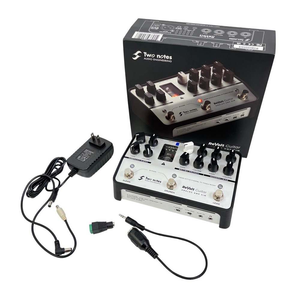 Two Notes ReVolt Guitar Analog Amp Simulator Pedal
