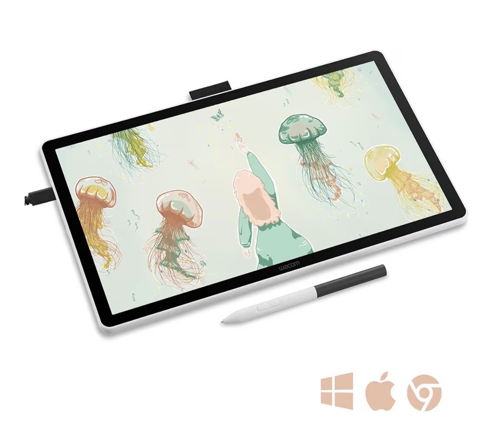 Wacom One 14 Drawing Tablet DTC141W0