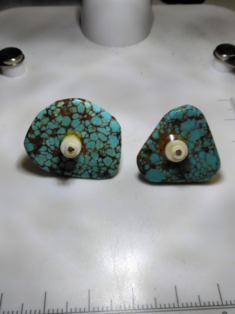 vintage pawn turquoise Earrings