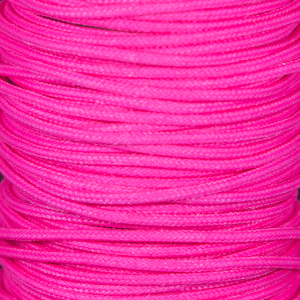 10', 25', 50', 100'  Flo Pink D Loop BCY # 24 Rope Material
