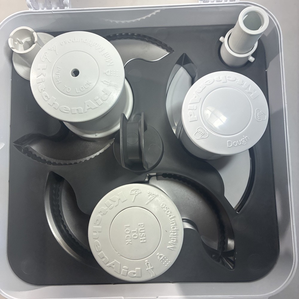 KitchenAid Food Processor KFP13550b Attachments/Blades/Case