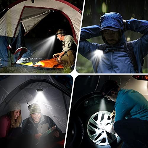 Headlamp Rechargeable, 2000 Lumen Ultra-Light Bright LED Rechargeable-1 PACK