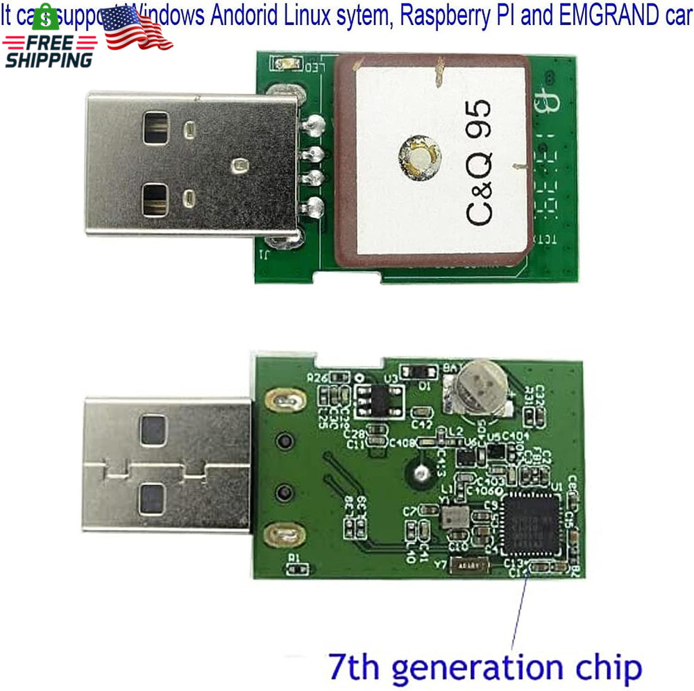 VK-172 Gmouse USB GPS Glonass Dongle Module Support An-Dorid Linux Windows 10/8/