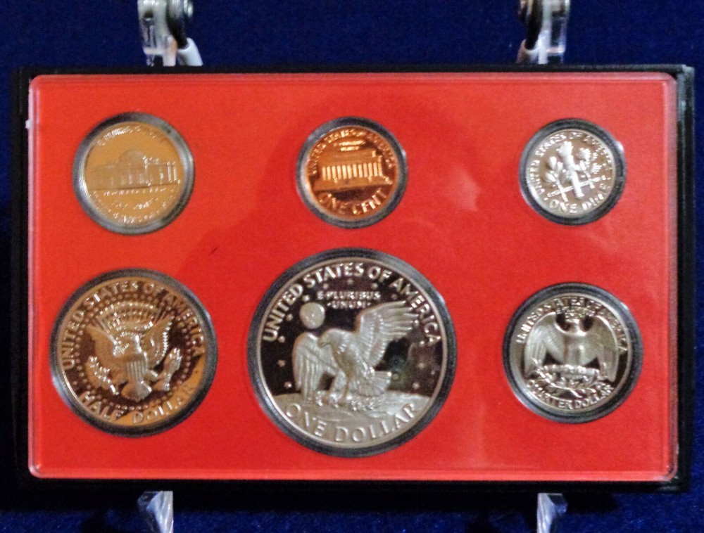 1977-S, U.S. Proof set with box.