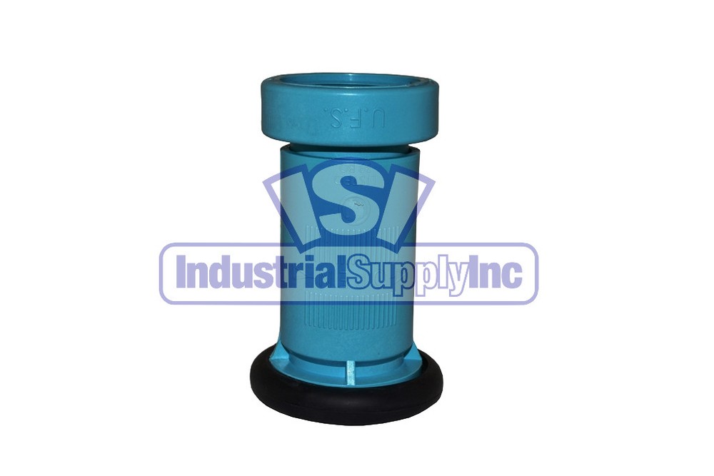 Fire Hose Nozzle | 1-1/2" National Pipe Thread NPT | Polycarbonate | Blue