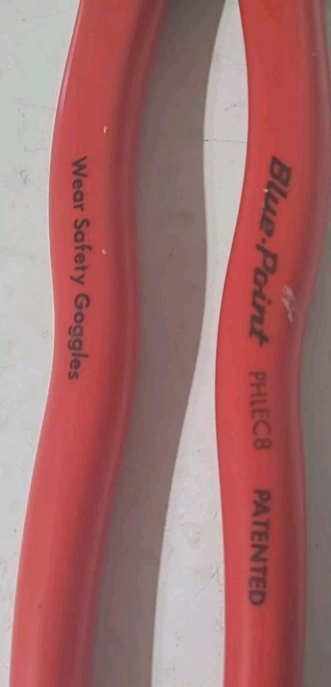 Blue-Point Tools (Knipex) PHLEC8 Ultra High-Leverage End Cutter - 8” Long Tool.