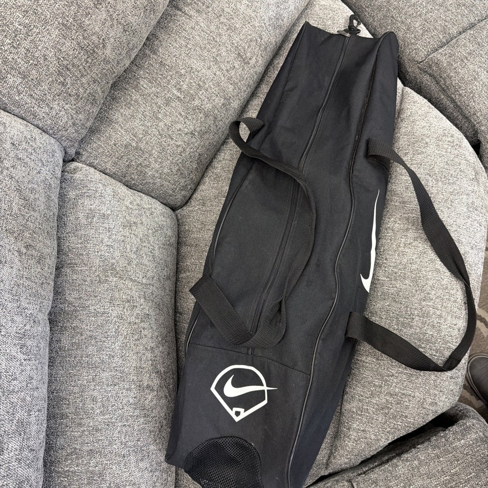 Nike Baseball Bat Bag Black With Handles