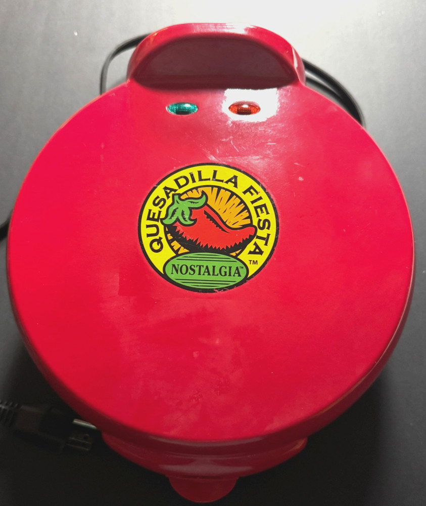 Nostalgia Quesadilla Fiesta Quesadilla Maker Model - EQM200