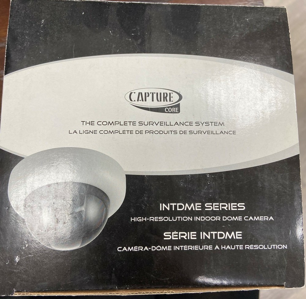 Capture Core Intme Series High Resolution Indoor Dome Camera