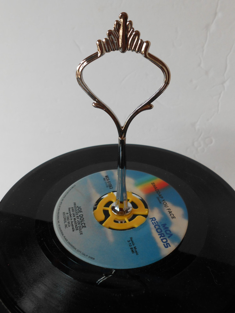Vinyl Record Cupcake Stand-Lot# 85