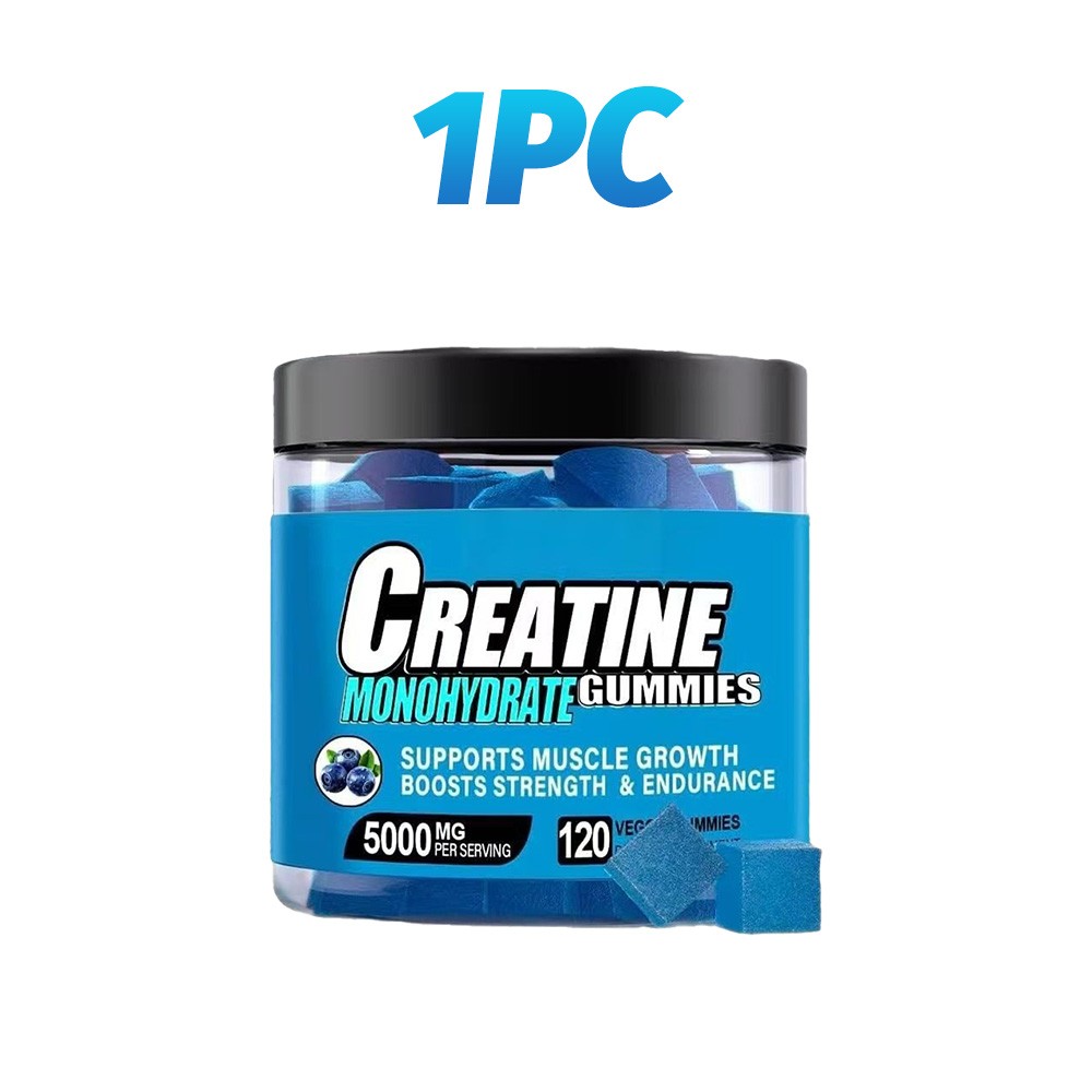 150 Counts Creatine Monohydrate Gummies - Increase Strength and Build Muscle