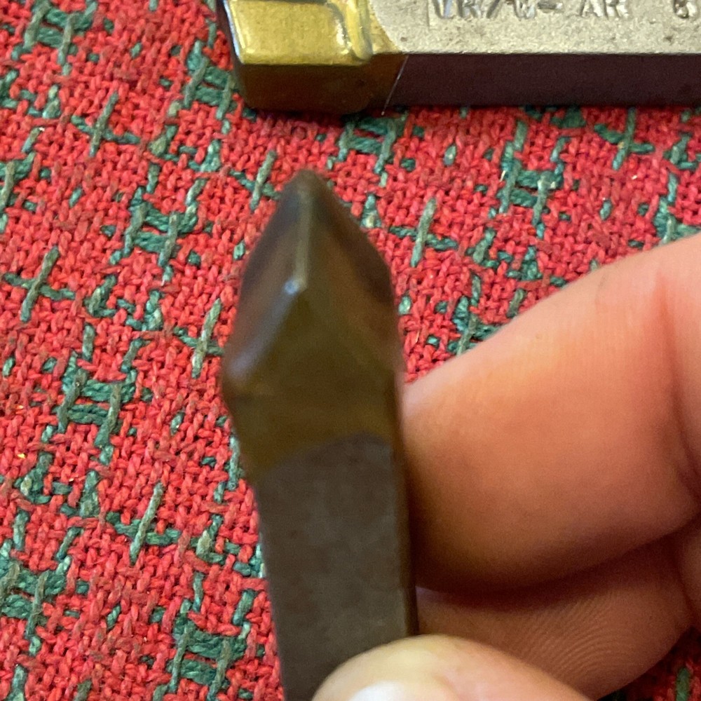 3/8 lathe tool Bits Carbide Tip NOS 2pc