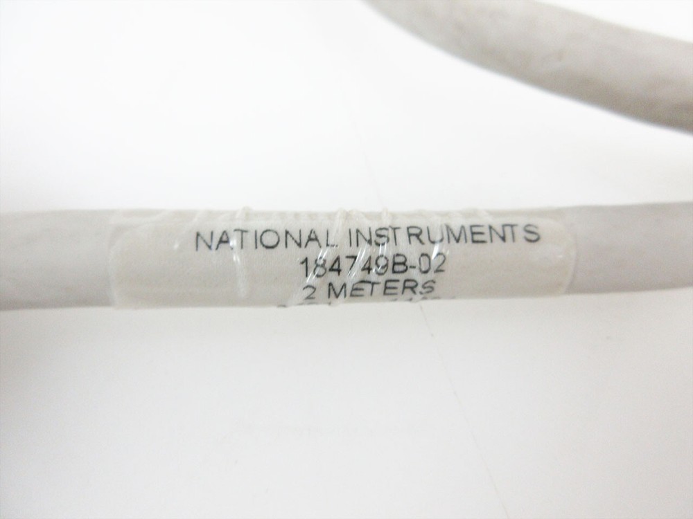 NATIONAL INSTRUMENTS 184749B-02 SHIELDED DATA AQUISITION CABLE 2 METER NI